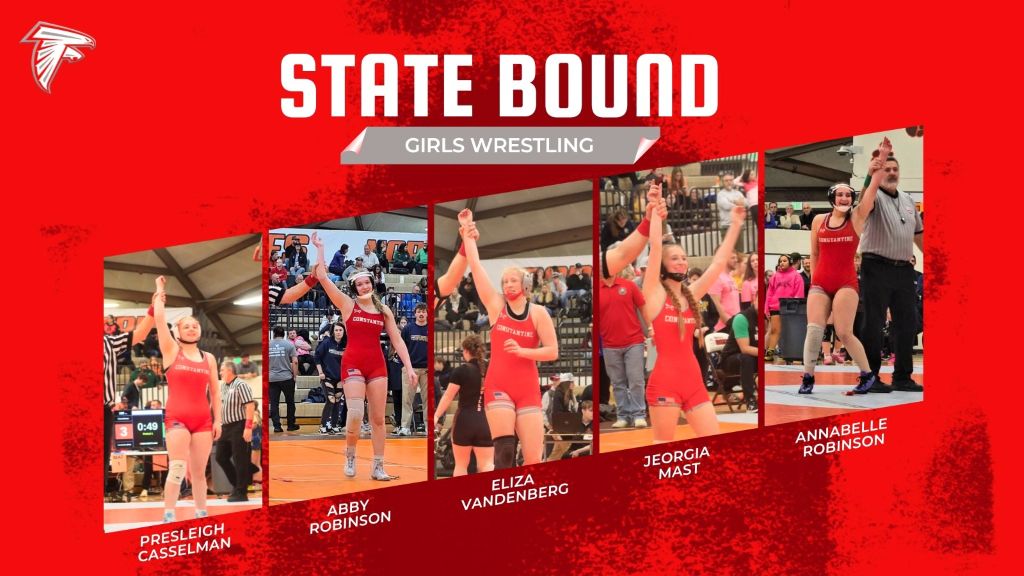 Constantine has 5 girls moving to Ind. Wrestling Finals